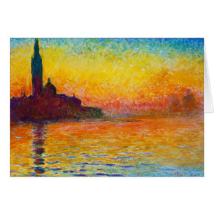 San Giorgio Maggiore at Dusk Claude Monet