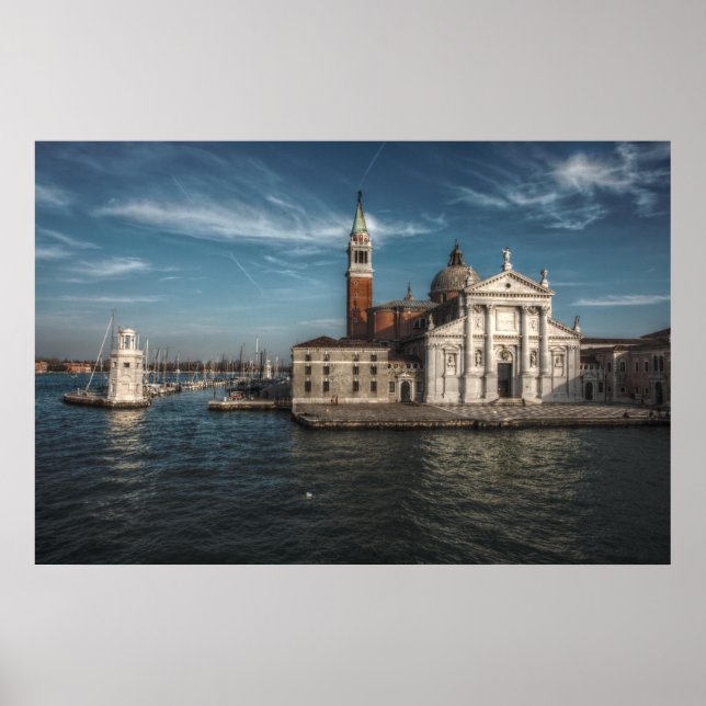 San Giorgio Maggiore Venice Italy Poster (Front)