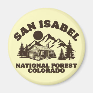 San Isabel National Forest Colorado Magnet