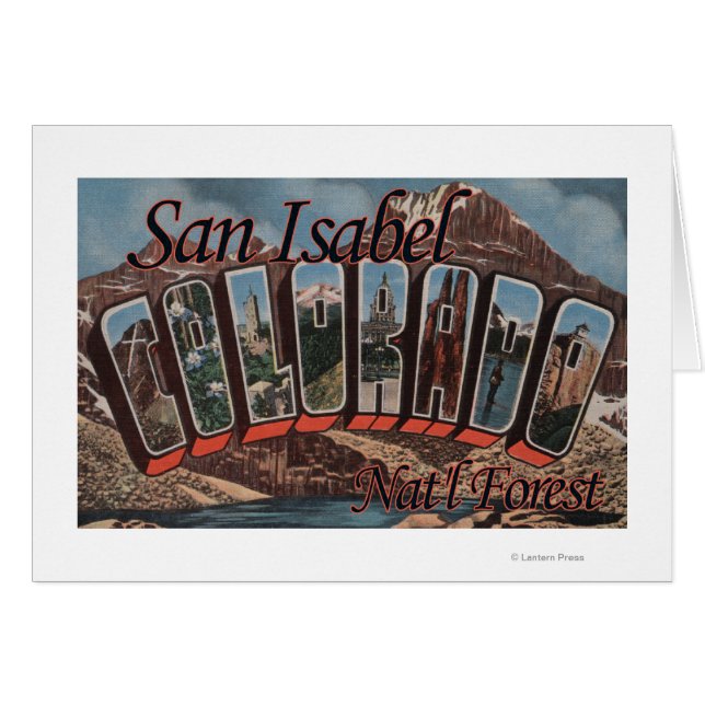 San Isabel Nat'l Forest, Colorado (Front Horizontal)