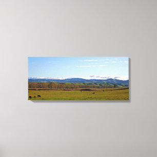 San Joaquin Valley Panorama Canvas Print