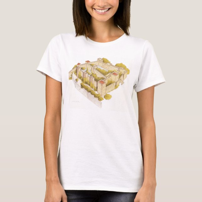 San Jorge castle. Lisboa Portugal T-Shirt (Front)