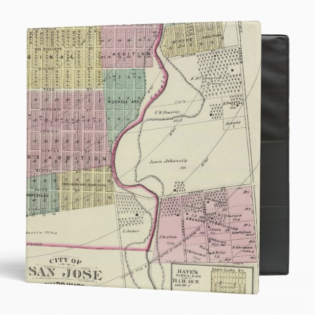 San Jose 3rd ward Binder (Front/Inside)