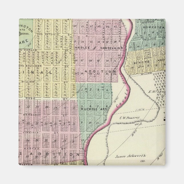 San Jose 3rd ward Magnet (Front)