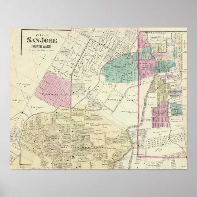 San Jose 4th ward Poster (Front)