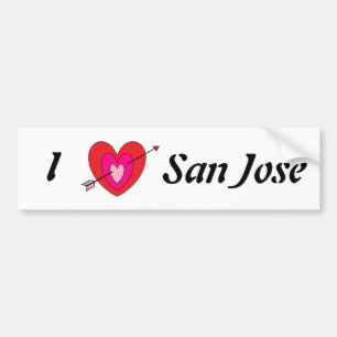 San Jose Bumper Sticker* Bumper Sticker