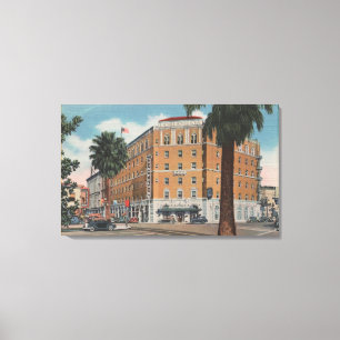 San Jose, CA - Hotel Sainte Claire Canvas Print