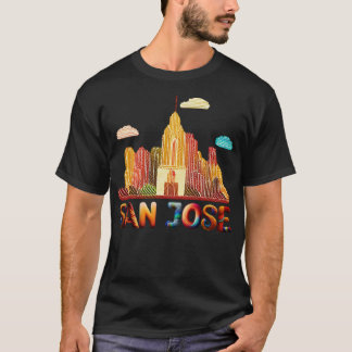 San Jose California 4 T-Shirt