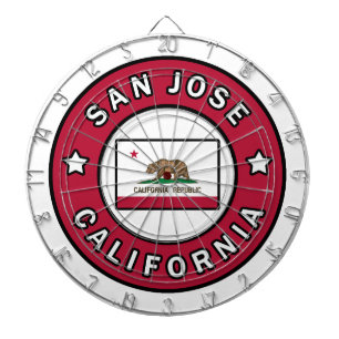 San Jose California Dartboard