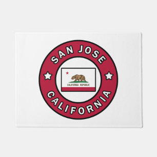 San Jose California Doormat