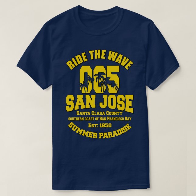 San Jose California gift T-Shirt (Design Front)
