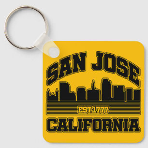 San Jose, California Keychain