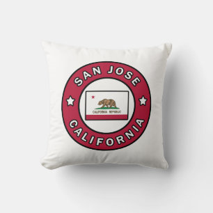 San Jose California Throw Pillow