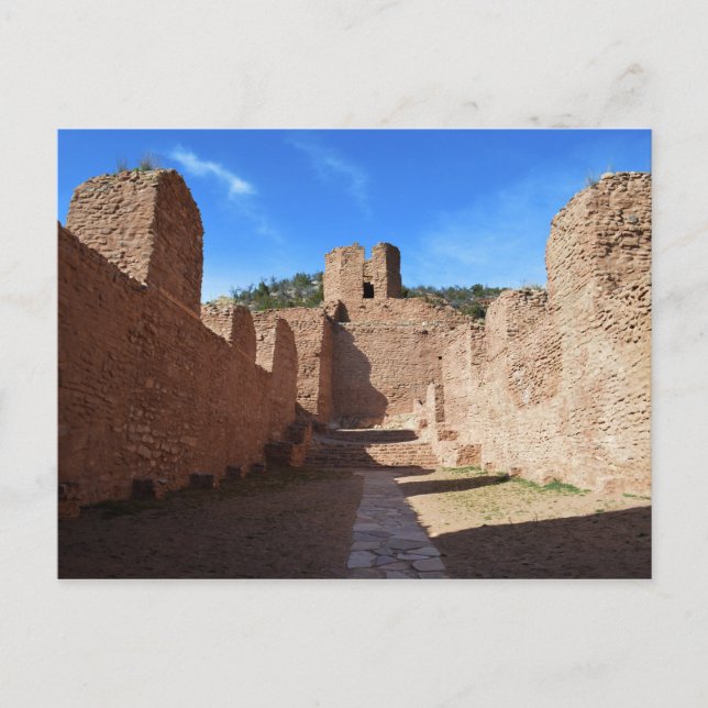 San Jose de los Jemez Mission Church, New Mexico Postcard (Front)