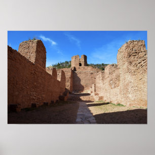 San Jose de los Jemez Mission Church, New Mexico Poster