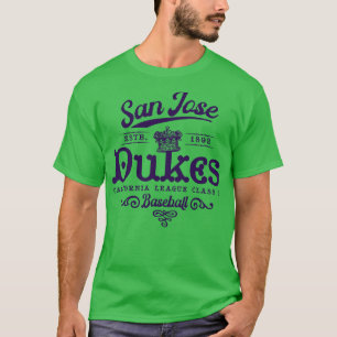 San Jose Dukes Baseball T-Shirt