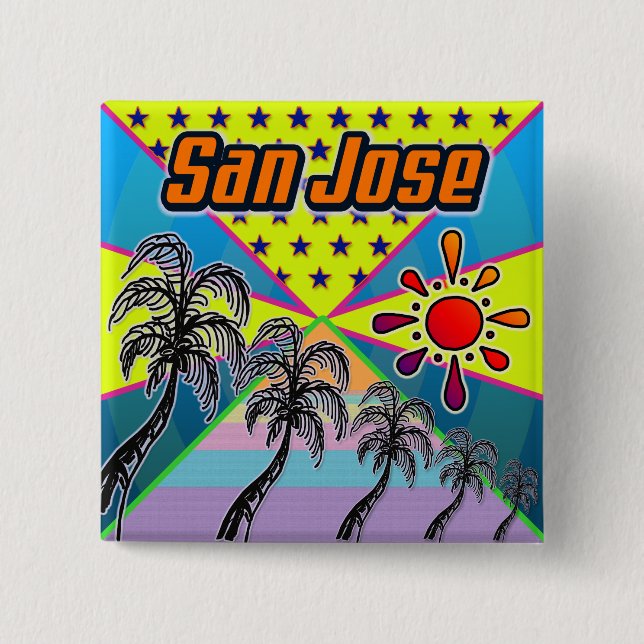 San Jose Freedom Button (Front)