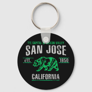 San Jose Keychain