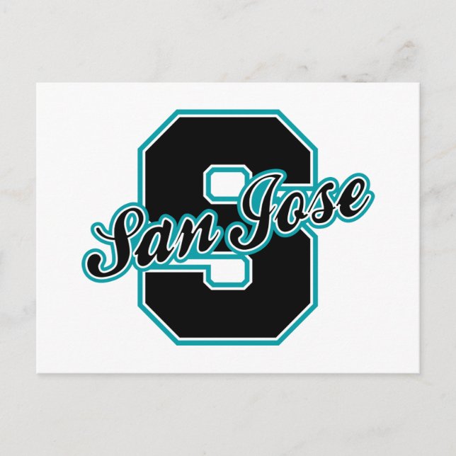 San Jose Letter Postcard (Front)