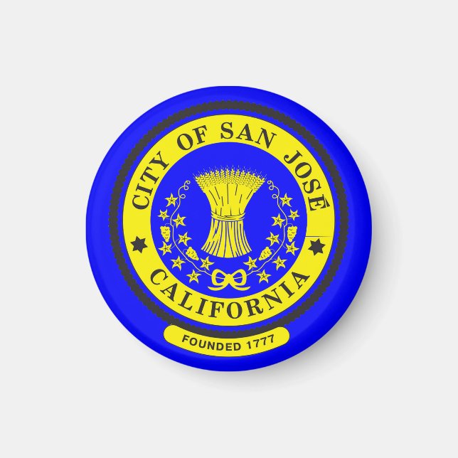 San Jose* Magnet (Front)