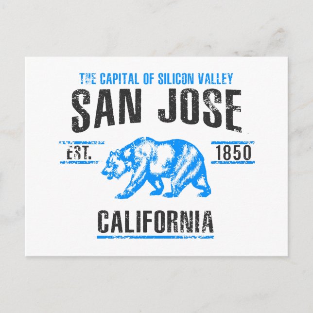 San Jose Postcard (Front)