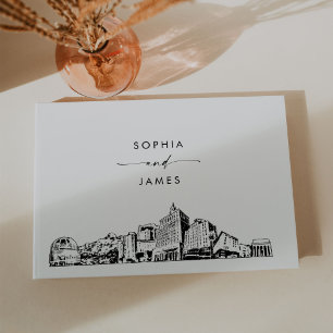 San Jose Skyline Mariage Livre d'or