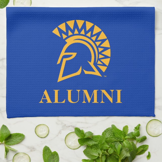 San Jose State Spartans Alumni Kitchen Towel (Folded)
