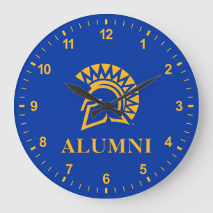 San Jose State Spartans Alumni Large Clock