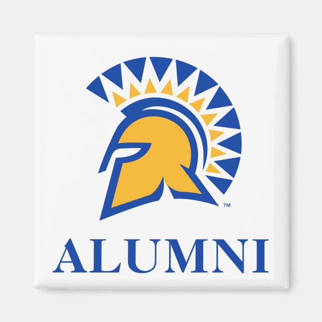 San Jose State Spartans Alumni Magnet (Front)