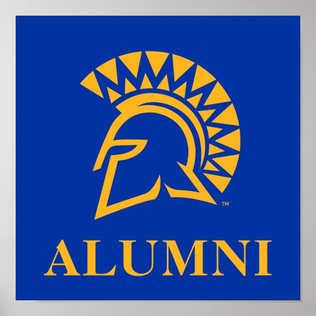 San Jose State Spartans Alumni Poster (Front)