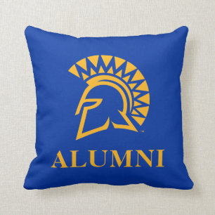 San Jose State Spartans Alumni Throw Pillow