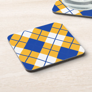 San Jose State Spartans argyle Coaster