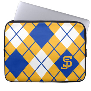 San Jose State Spartans argyle Laptop Sleeve