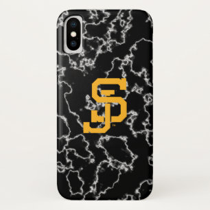 San Jose State Spartans Black Marble Case-Mate iPhone Case