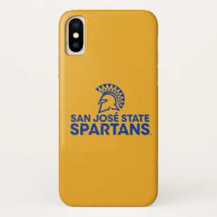 San Jose State Spartans Carbon Fibre Pattern Case-Mate iPhone Case