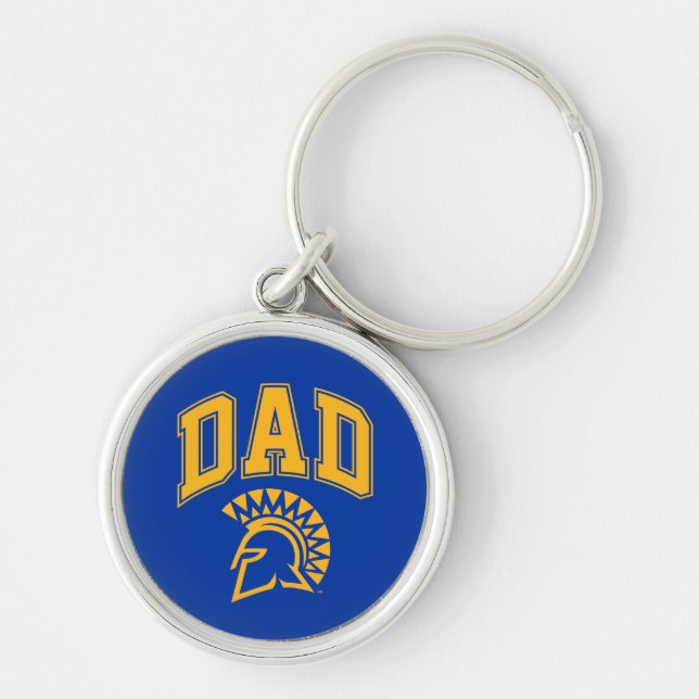 San Jose State Spartans Dad Keychain (Front)
