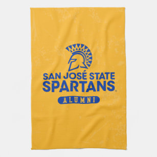 San Jose State Spartans Distressed Kitchen Towel