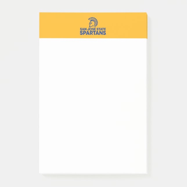 San Jose State Spartans Logo Wordmark Post-it Notes (Front)