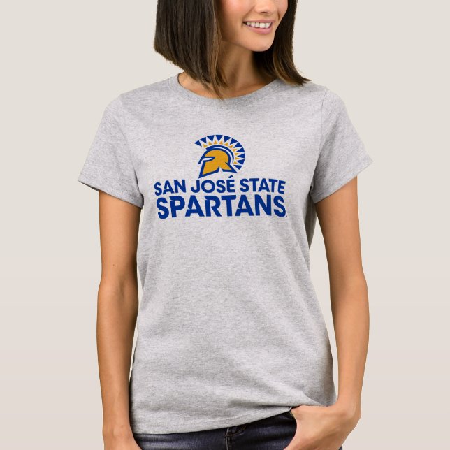 San Jose State Spartans Logo Wordmark T-Shirt (Front)