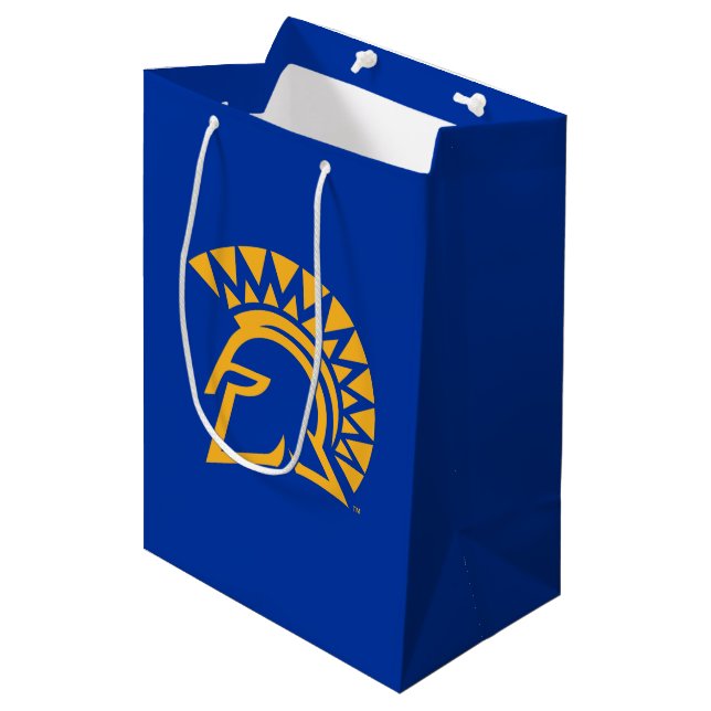 San Jose State Spartans Medium Gift Bag (Front Angled)