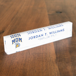 San Jose State Spartans Mom Nameplate
