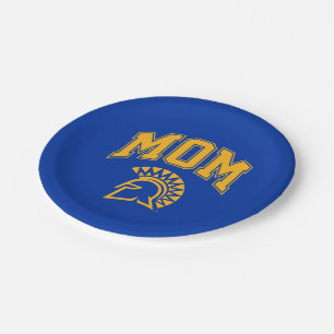 San Jose State Spartans Mom Paper Plate