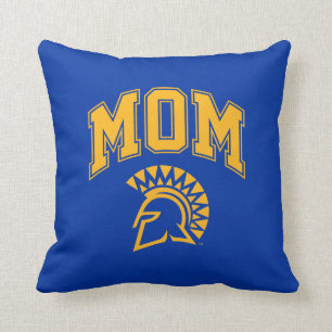 San Jose State Spartans Mom Throw Pillow