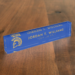 San Jose State Spartans Nameplate