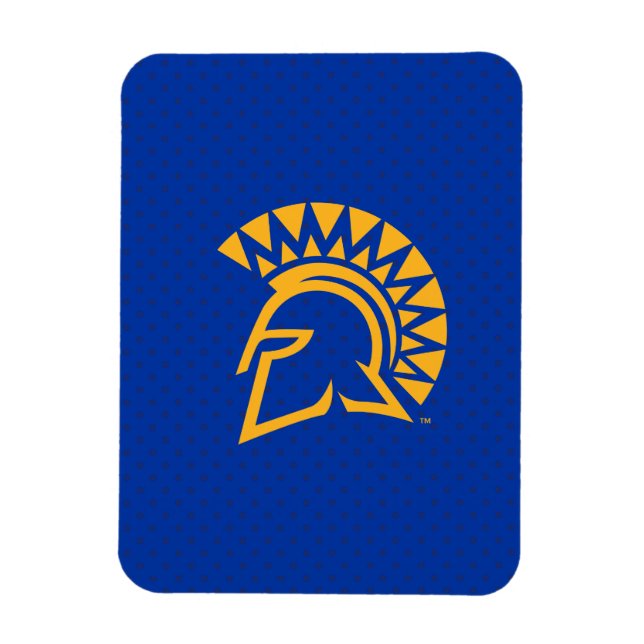 San Jose State Spartans Polka Dot Pattern Magnet (Vertical)