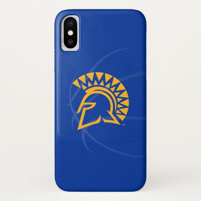 San Jose State Spartans State Basketball Case-Mate iPhone Case (Back)