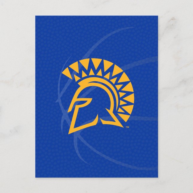 San Jose State Spartans State Basketball Invitation Postcard (Front)