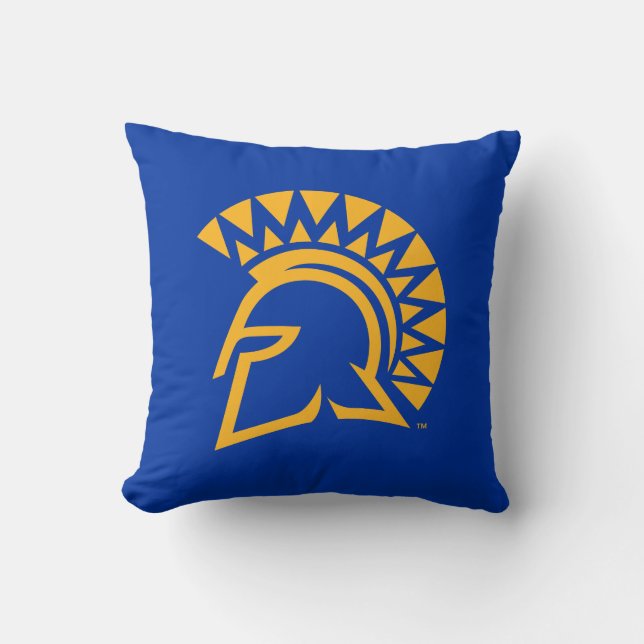 San Jose State Spartans Throw Pillow (Front)