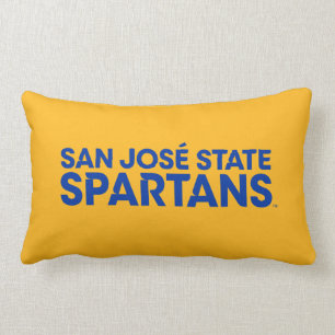 San Jose State Spartans Wordmark Lumbar Pillow