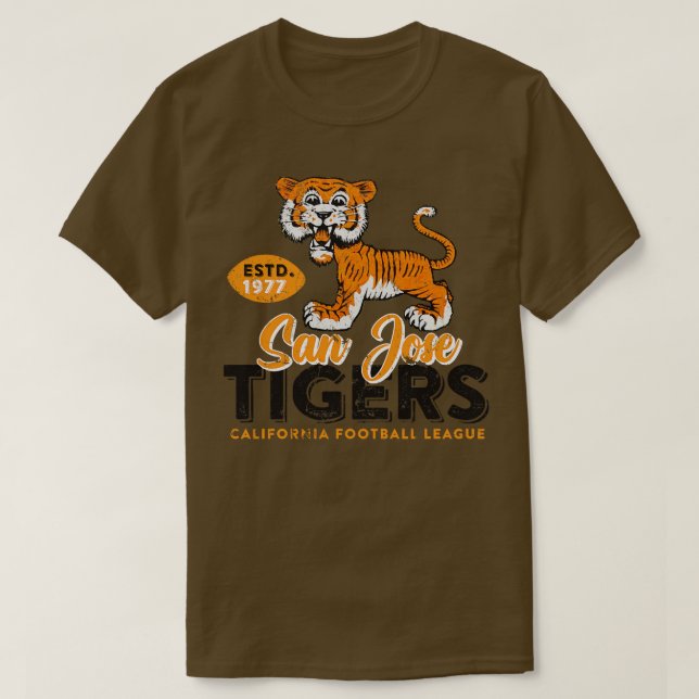 San Jose Tigers T-Shirt (Design Front)